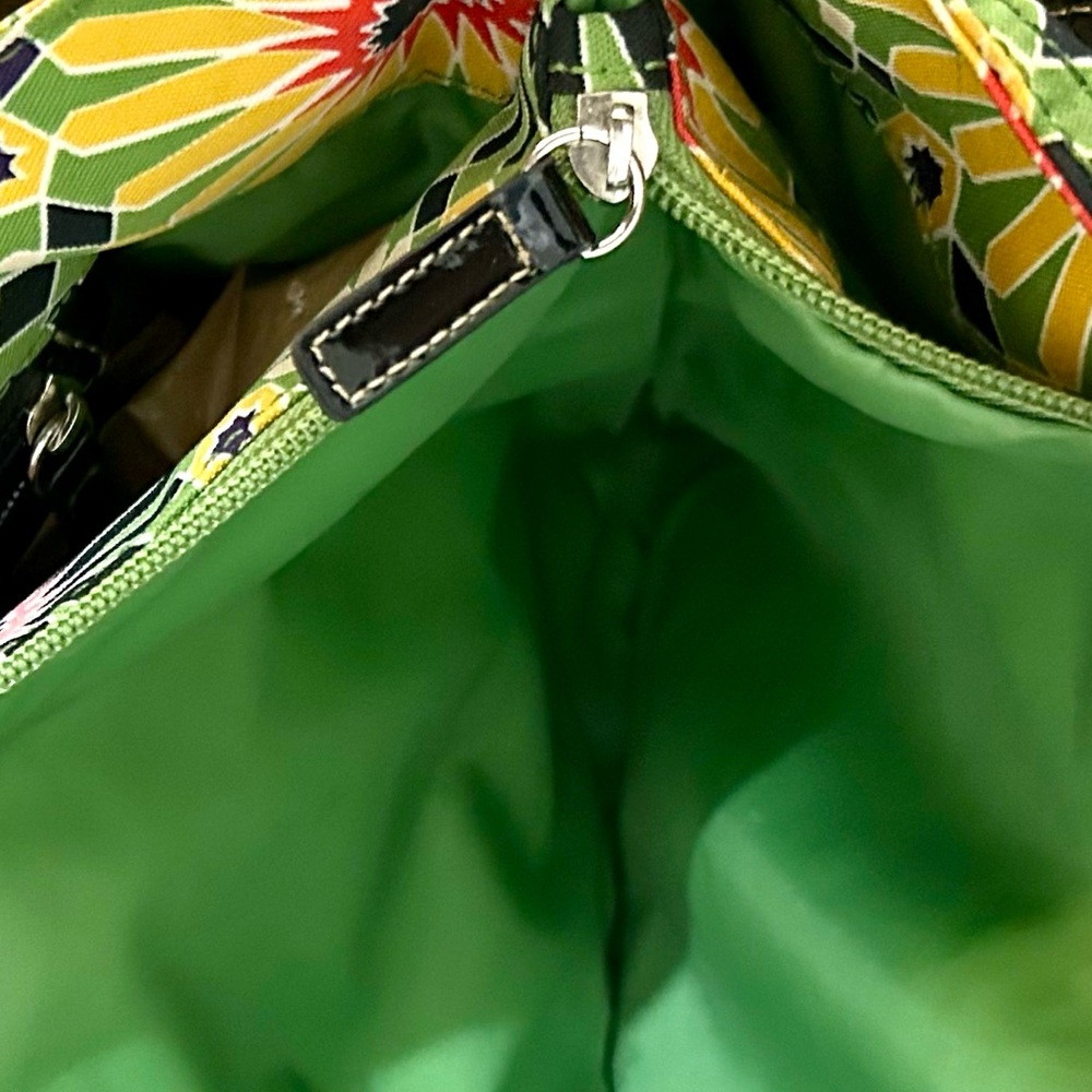 Franco Sarto Vibrant Floral Tote - Black, Yellow, Green *NWOT - Picture 15 of 16